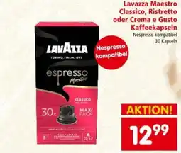 Interspar Lavazza maestro classico, ristretto oder crema e gusto kaffeekapseln Angebot