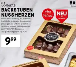Interspar Unsere backstuben nussherzen Angebot
