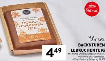 Interspar Backstuben lebkuchenteig Angebot