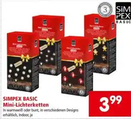 Interspar Simpex basic mini-lichterketten Angebot