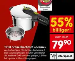 Interspar Tefal Schnellkochtopf Secure Angebot