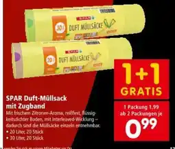 Interspar SPAR Duft-Müllsack mit Zugband Angebot