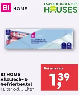 ADEG BI HOME Allzweck- & Gefrierbeutel Angebot