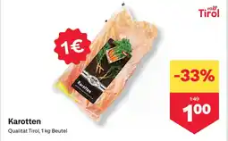 MPreis Karotten Angebot
