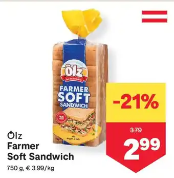 Farmer Soft Sandwich