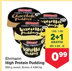 MPreis Ehrmann High Protein Pudding Angebot