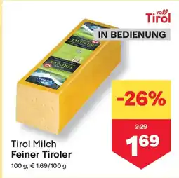 MPreis Tirol Milch Feiner Tiroler Angebot