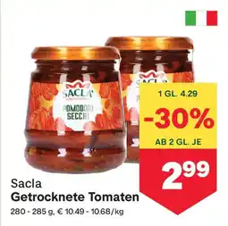 MPreis Sacla getrocknete tomaten Angebot