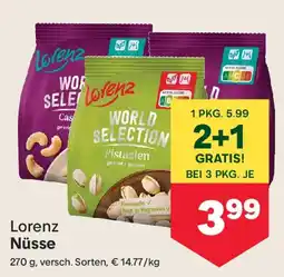 MPreis Lorenz Nüsse Angebot