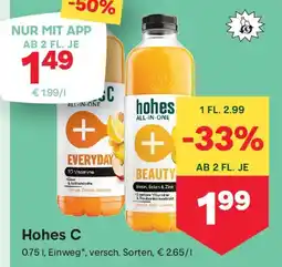 MPreis Hohes C Angebot