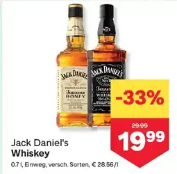 MPreis Jack Daniel's Whiskey Angebot