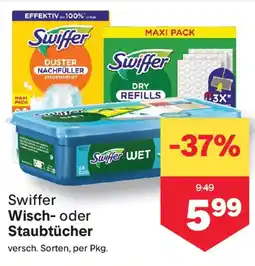 MPreis Swiffer Wisch- oder Staubtücher Angebot