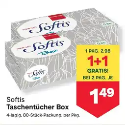 MPreis Softis Taschentücher Box Angebot