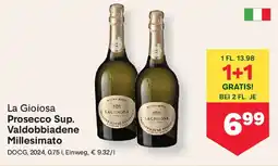 MPreis La Gioiosa Prosecco Sup. Valdobbiadene Millesimato Angebot
