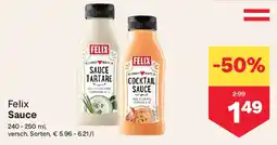 MPreis Felix Sauce Angebot