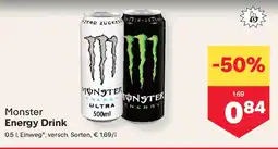 MPreis Monster Energy Drink Angebot