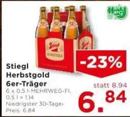 Unimarkt Stiegl Herbstgold 6er-Träger Angebot
