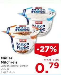 Unimarkt Müller Milchreis Angebot