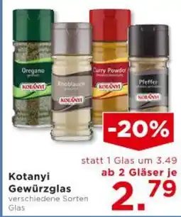 Unimarkt Kotanyi Gewürzglas Angebot
