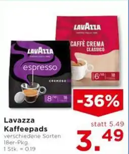Unimarkt Lavazza Kaffeepads Angebot