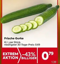 Billa Frische Gurke Angebot