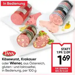Maximarkt Käsewurst krakauer oder wiener Angebot