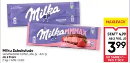 Maximarkt Milka Schokolade Angebot
