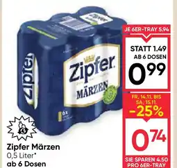 Maximarkt Zipfer marzen Angebot