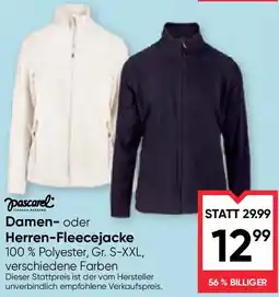 Maximarkt Damen- oder Herren-Fleecejacke Angebot