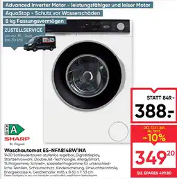 Maximarkt Waschautomat ES-NFA814BW1NA Maximarkt Angebot