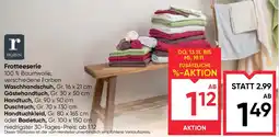 Maximarkt Frotteeserie Angebot