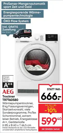 Maximarkt Trockner TR7T60580 Maximarkt Angebot