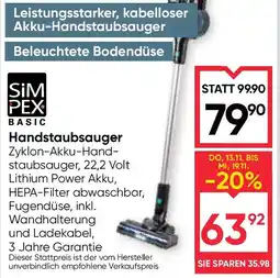 Maximarkt Handstaubsauger Angebot