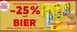 Billa Ottakringer Helles od. Lager Angebot