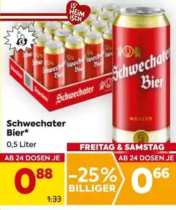 Billa Schwechater Bier Angebot