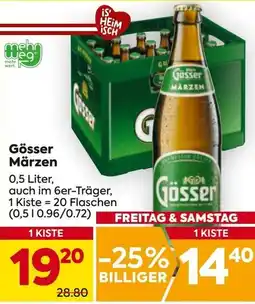 Billa Gösser Märzen Angebot
