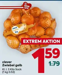 Billa clever Zwiebel gelb Angebot