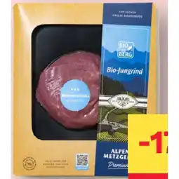 MPreis BIO vom BERG Jungrind Minutensteaks MPREIS Angebot