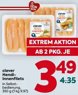 Billa clever Hendl- Innenfilets Angebot