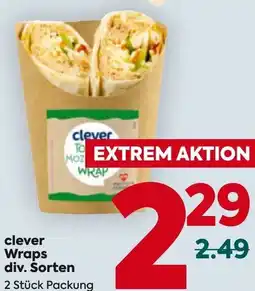 Billa clever Wraps Angebot