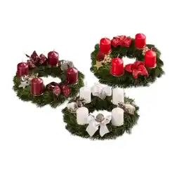 Lidl Adventkranz oder Adventgesteck Verschiedene Ausführungen und Dekorationen Lidl Angebot
