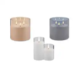 Lidl LED-Echtwachskerze im Glas Lidl Angebot