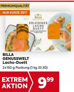 Billa BILLA GENUSSWELT Lachs-Duett Angebot