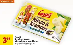 Billa Casali Schokobananen Nikolo & Krampus Riegel Angebot
