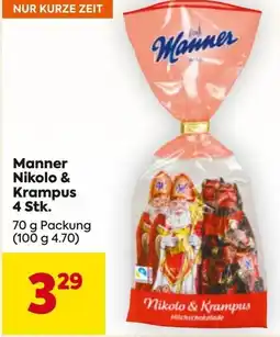 Billa Manner Nikolo & Krampus Angebot