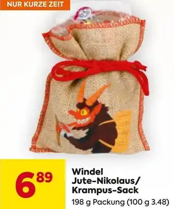 Billa Windel Jute-Nikolaus/ Krampus-Sack Angebot