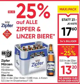 Maximarkt Zipfer Märzen Angebot