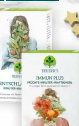 Billa Neuner's Bio-Tee Angebot