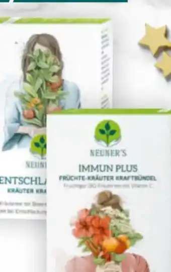 Billa Neuner's Bio-Tee Angebot