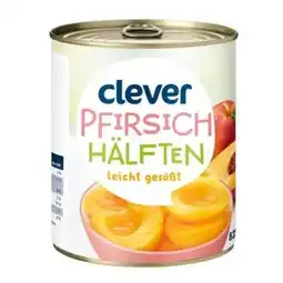 Billa Clever Pfirsichhälften Angebot
